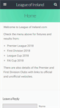 Mobile Screenshot of leagueofireland.com